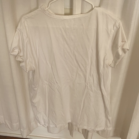 Distressed white tee - Picture 2 of 2